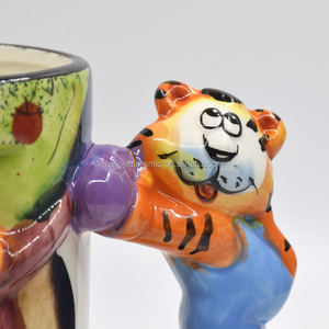 Promocional personalizado <span class=keywords><strong>animal</strong></span> lindo diseños 3d de cerámica taza de viaje - Product Image 6
