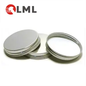Tapas de Metal en relieve para tarros, calidad AAA, colores 43, proveedor de tapas de aluminio