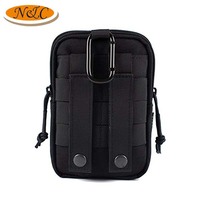 Tactique molle ceinture taille équipement de camping outil téléphone pochette
