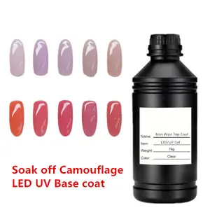 MSDS SGS hoge kwaliteit Bulk Rubber Base coat prime bond soak off nail gel polish