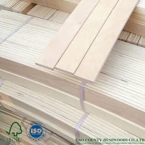 curved and straight wooden bed slats for bed frame