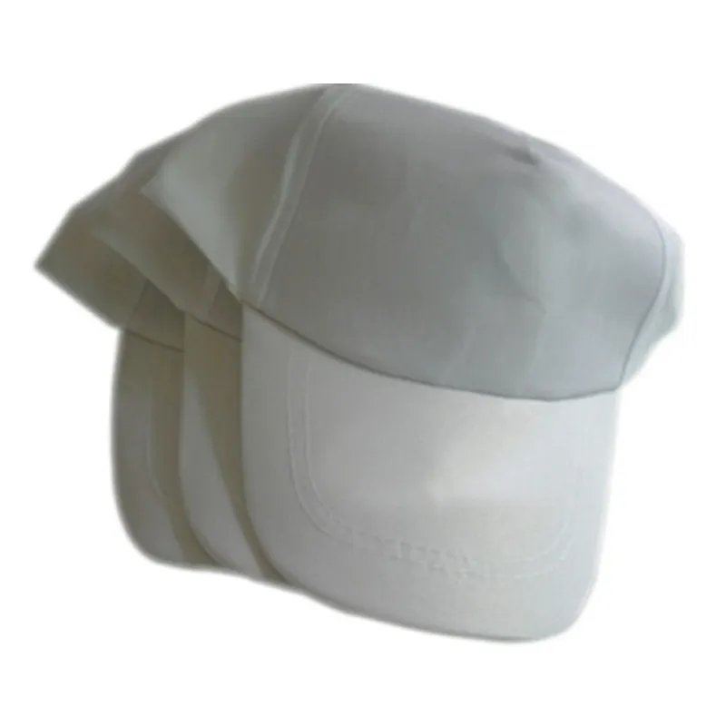 C-12 Tùy Chỉnh Trắng Rắn Polyester Bóng Chày Hat Dành Cho Người Lớn Bông Trống Thăng Hoa Sun Cap Hat Cho In Chuyển Nhiệt