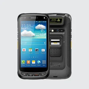 Kettingbaan C71 5.2 Inch Android Handheld Computer Ingebouwde Uhf Rfid Lezer Met Optionele Iris Barcode Scanner