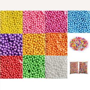 Perles en mousse de polystyrène pour bricolage, lot de pièces, balle artisanale colorée, décorations de noël, jouets d'art - Product Image 4