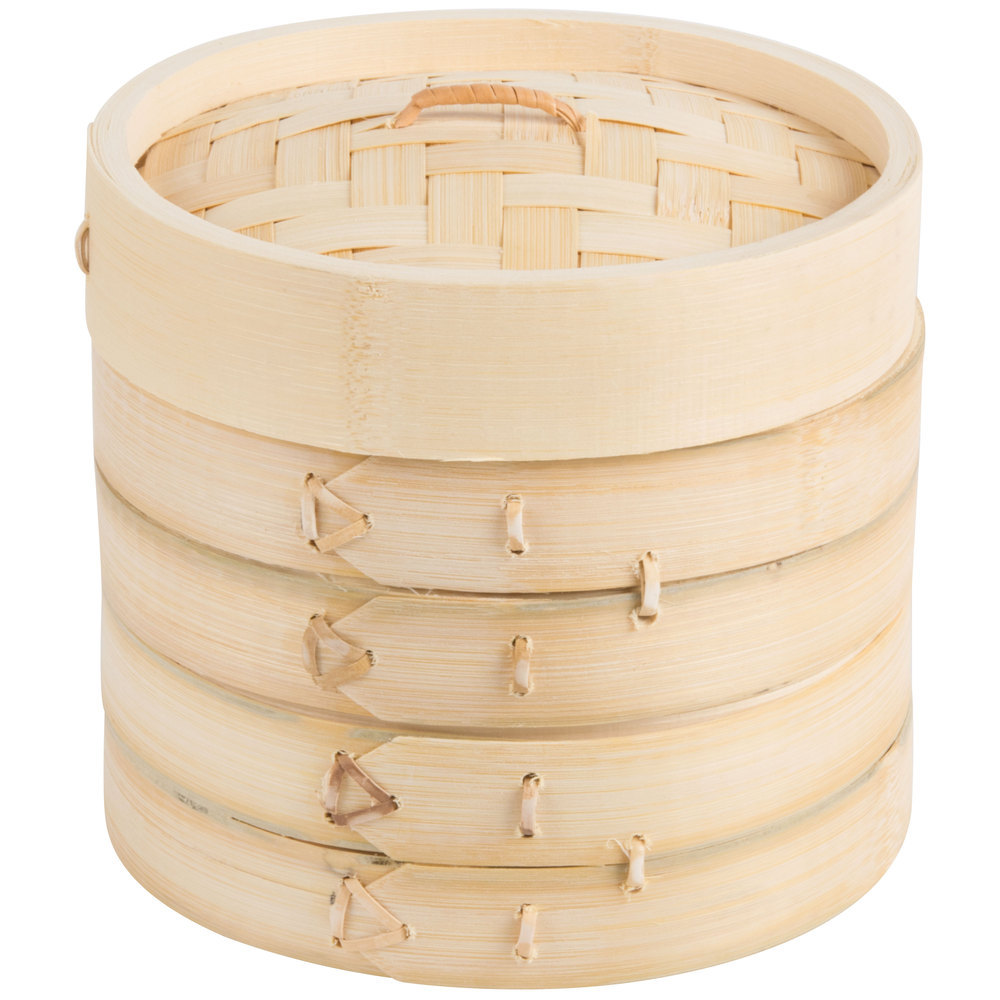 7 8 9 10 Inch Bamboo Food Steamer Basket