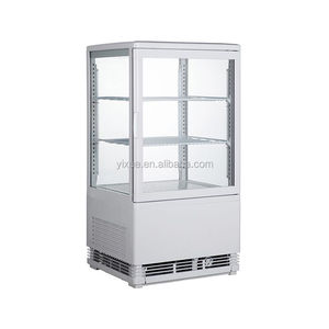 50L מסחרי מיני בר מקרר אדום שור מקרר זכוכית דלת מקרר קטן - Product Image 5