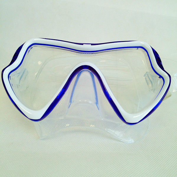 Transparent+ White and blue