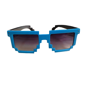 Barato promocional logotipo personalizado gafas de <span class=keywords><strong>sol</strong></span> pixel mosaico humo lentes de <span class=keywords><strong>sol</strong></span> DLC9006-817-1 - Product Image 3