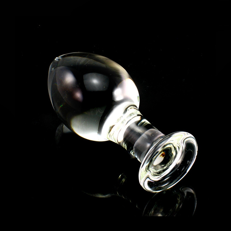 DIY Anal Plug Crystal Butt for Couple Massager Glass Dildo