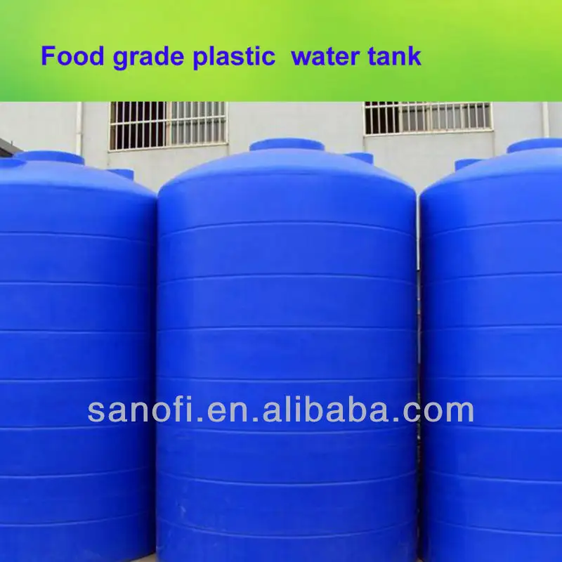 Food grade plastic water tank