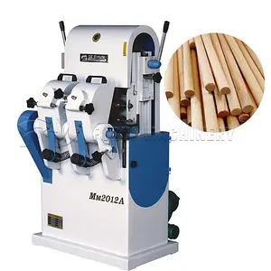 Prezzo di fabbrica di legno asta del bastone levigatura macchina/maniglia di legno macchina/macchina di lucidatura threading macchina per manico in legno