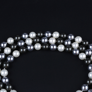 <strong>Chunky</strong> Sea Shell Bead Necklace High End <strong>Costume</strong> Jewelry - Product Image 6