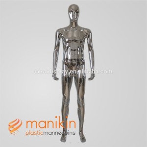 la moda de plata y oro masculino femenino maniquíes de visualización - Product Image 5