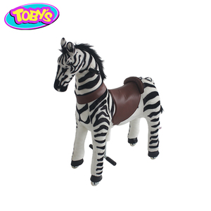 Monter à cheval pour enfants animal à <span class=keywords><strong>bascule</strong></span> sur roues jeu poney - Product Image 2