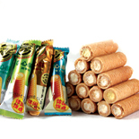 Rice Bar/Egg Roll/Cookies/Wafer Rolls Horizontal Automatic Flow Packing Machine Packaging Line - Product Image 4