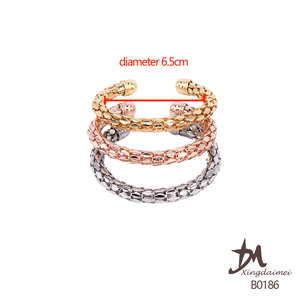 กำไลข้อมือ B0186ทองแดงสามสี - Product Image 4