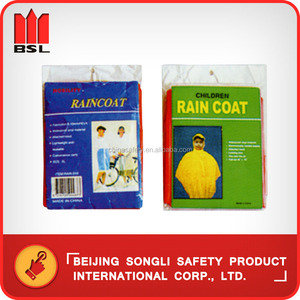 SLF-9048 PVC pluie <span class=keywords><strong>camp</strong></span> d'équitation randonnée pêche poncho pluie manteau cape vêtements avec chapeau - Product Image 4