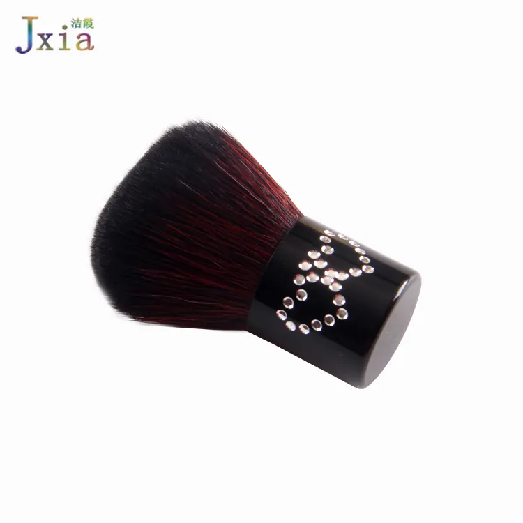 Jiexia Beautiful Metal Base Design Nail Art Dust Cleaning Brush