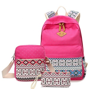 MOQ bajo nuevo diseño nuevos modelos barato logotipo personalizado bookbags primaria chica de conjunto mochila escolar bolsas - Product Image 3