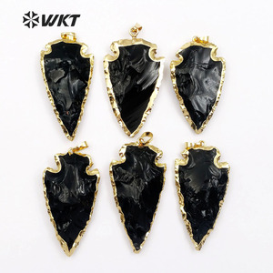 WT-P239 venta al por mayor negro obsidiana flecha talladas <span class=keywords><strong>colgantes</strong></span> <span class=keywords><strong>de</strong></span> energía natural piedra flecha obsidiana <span class=keywords><strong>colgantes</strong></span> - Product Image 4