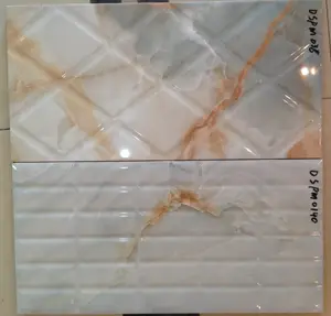 hot sale algerie 3d inkjet glazed ceramic wall tile