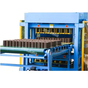 Máquina de fabricación de ladrillos de tierra comprimida completamente automática con gran capacidad