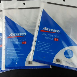 Bán buôn minh bạch cao A4 11 lỗ lá lỏng lẻo tài liệu tấm bảo vệ nhựa đấm Túi thư mục nộp hồ sơ Túi - Product Image 5