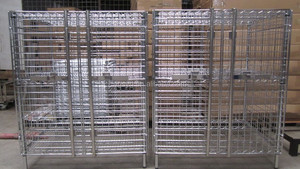 Cage de sécurité filaire/Mobile, Standard, avec portes - Product Image 3