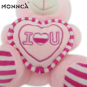 Monnca di Promozione Personalizzata di Peluche di San Valentino di Nozze di Amore Rosa Teddy Bear Mini - Product Image 3