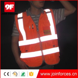 <span class=keywords><strong>Hi</strong></span> <span class=keywords><strong>Vis</strong></span> قميص العمل الأمن سترة سلامة عاكسة سترة - Product Image 4