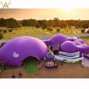 Giant inflatable dome inflatable circus tent