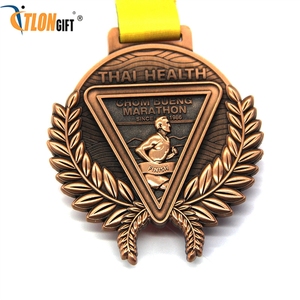 Promocional empuje automático Cristal de metal medalla - Product Image 5