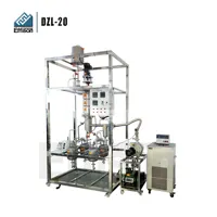 Extracción de cáñamo, camino corto, evaporador de película limpia, destilación Molecular