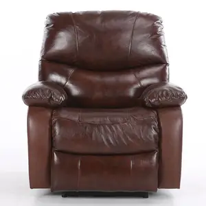 Salon Hair Furniture Waiting Leather Electric Modern Auto Montel Genuine Top Grain Massage Luxury Motorized Set Recliner Sofa