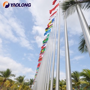 Mastro de Bandeira Galvanizado a Quente Yaolong 6M 8M 15M em Aço Inoxidável para Exterior, à Prova de Ferrugem - Product Image 4