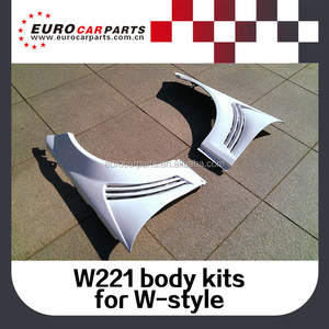 ชุดบอดี้ W-Style <span class=keywords><strong>W221</strong></span>สำหรับ <span class=keywords><strong>MB</strong></span> S Class S300 S320 350 S400 <span class=keywords><strong>S500</strong></span> 09 ~ 12y,วัสดุ FRP - Product Image 5