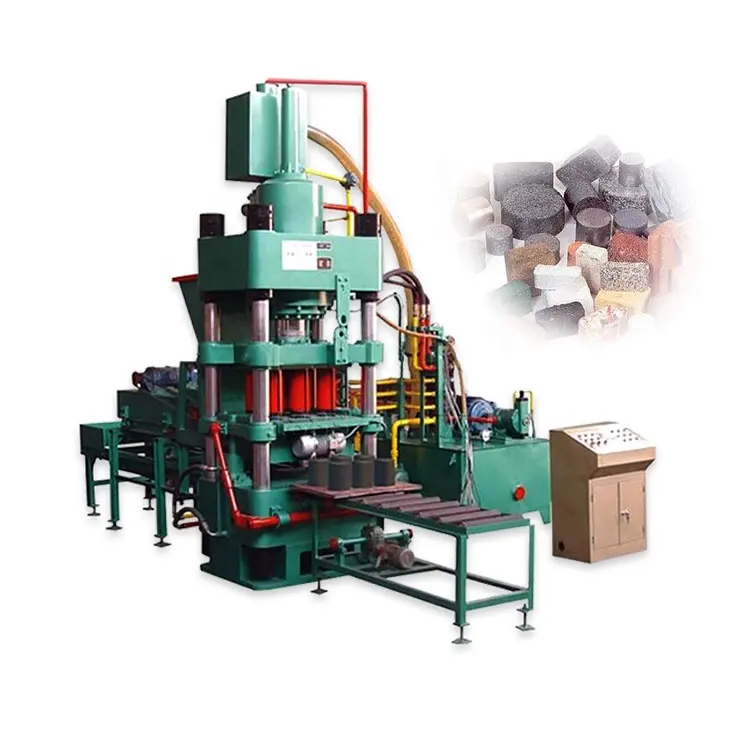 8 ton per hour silicon carbide briquetting machine metal chips ball press machine iron powder briquette making machine