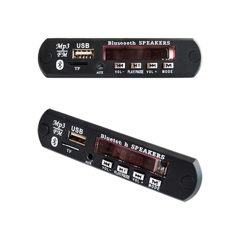 Placa decodificadora inalámbrica, módulo de Audio TF USB, Radio para coche, MP3, WMA, 12V, estándar