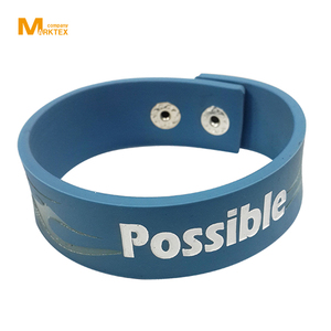 Pulsera de PVC suave de diseño 2D - Product Image 4