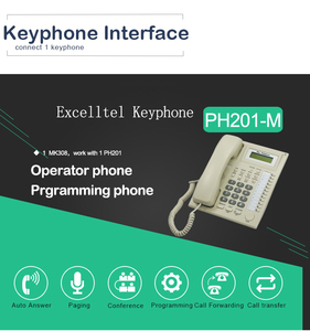 Sistema PABX Central Mini Excelltel con Teléfono <span class=keywords><strong>de</strong></span> Teclado, 3 Líneas CO, 8 Extensiones, Identificador <span class=keywords><strong>de</strong></span> Llamadas Opcional, Software <span class=keywords><strong>de</strong></span> Facturación, Plástico, Oficina - Product Image 4