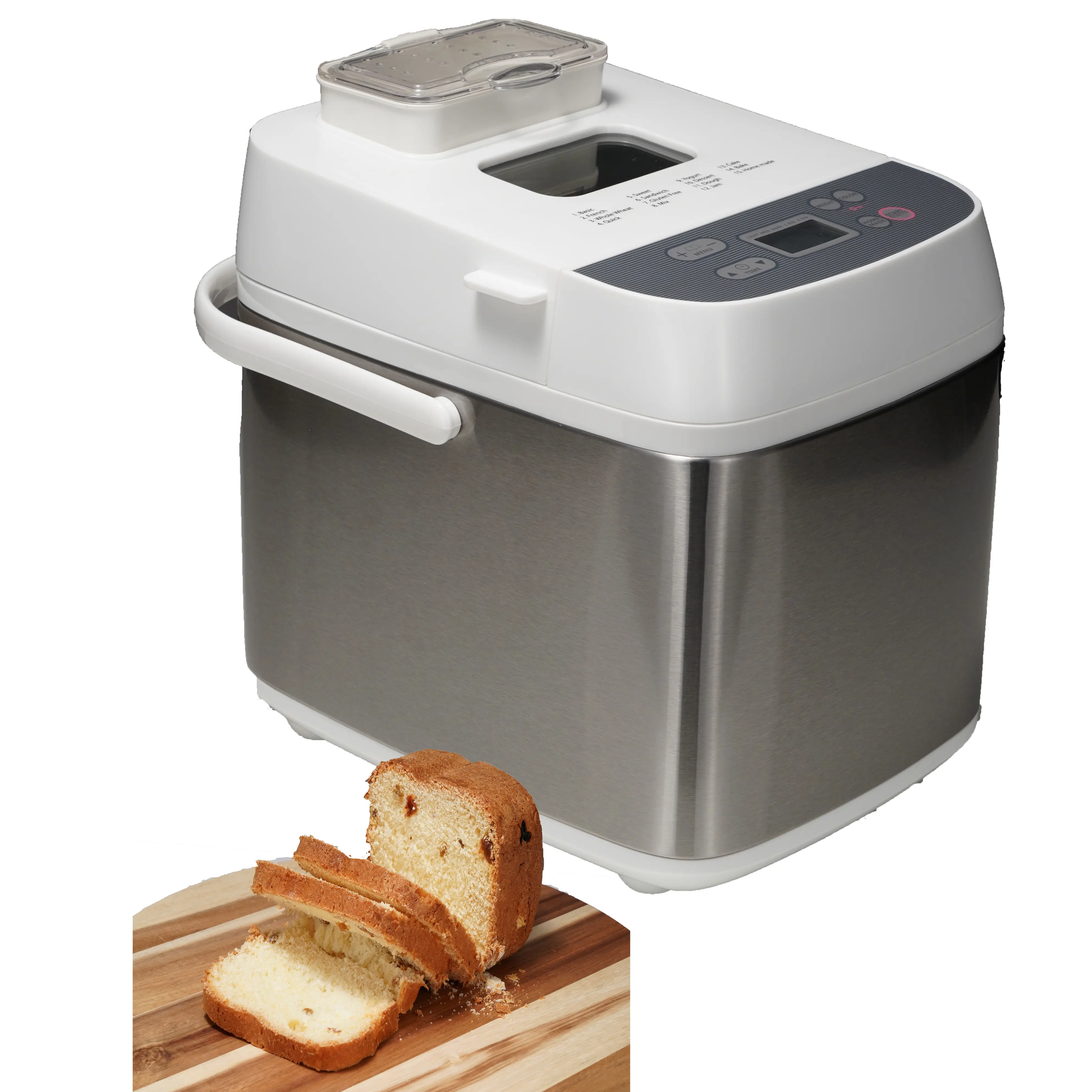 household bread machine maker with LED display