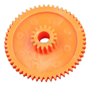 high precision custom plastic gear parts nylon spur gear wheel manufacture as drawing