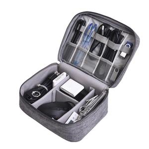 Estuche <span class=keywords><strong>de</strong></span> viaje impermeable portátil OEM para dispositivos USB digitales Estilo <span class=keywords><strong>de</strong></span> moda Bolsa <span class=keywords><strong>de</strong></span> disco duro cosmético Malla <span class=keywords><strong>de</strong></span> cremallera <span class=keywords><strong>de</strong></span> gran capacidad - Product Image 2