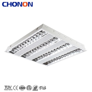 600X600 <strong>LED</strong> Panel <strong>Light</strong>, UGR&lt;19 <strong>LED</strong> Panel With Aluminum Louvre - Product Image 1