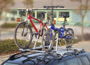 <span class=keywords><strong>Porte</strong></span>-vélos de toit pour voiture <span class=keywords><strong>4x4</strong></span>, <span class=keywords><strong>porte</strong></span>-vélos de toit en aluminium léger, <span class=keywords><strong>porte</strong></span>-vélos de toit universel en alliage d'aluminium, fixation par pince sur le cadre - Product Image 6