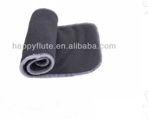 Feliz flauta pañal de tela insertar inserto de carbón de bambú reutilizable lavable inserto fabricante - Product Image 3