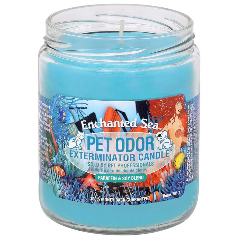Loved Pet-Vela exterminadora de olores para mascotas, extermina el humo, naranja, limón, respetuosa con el medio ambiente, 13 oz, de la fábrica Tabo