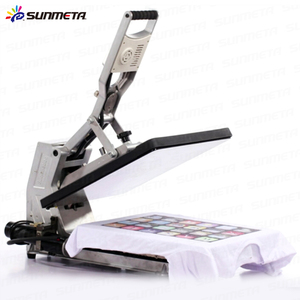Cama plana máquina de prensa de calor, tipo cajón automático T-shirt heat press machine ST-4050 - Product Image 3