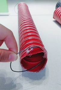 Высокотемпературный гибкий воздуховод Hvac силиконовый вентиляционный шланг вулканизированный резиновый термостойкий воздуховод для радиатора - Product Image 3
