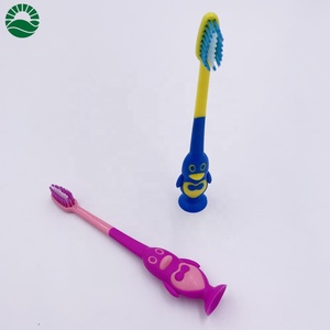 Hot Sales Penguin Shape Plastic Kid <strong>Toothbrush</strong> Factory Price - Product Image 4